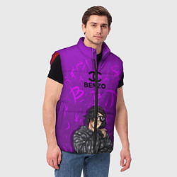 Мужской жилет Big Baby Tape Benzo Gang, цвет: 3D-красный — фото 2