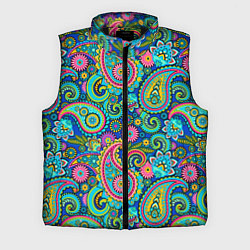 Мужской жилет Славянские Узоры, цвет: 3D-черный