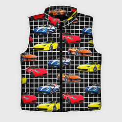 Мужской жилет Гоночные тачки