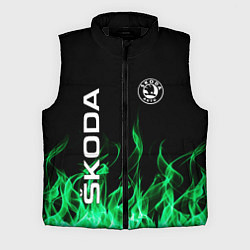 Мужской жилет SKODA, цвет: 3D-черный