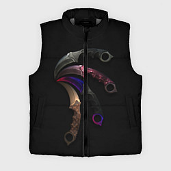Мужской жилет CS Ножи, цвет: 3D-светло-серый
