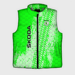 Мужской жилет SKODA, цвет: 3D-светло-серый