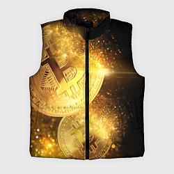 Мужской жилет БИТКОИН ЗОЛОТО BITCOIN GOLD