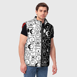 Мужской жилет BTS BT21, цвет: 3D-красный — фото 2