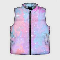 Мужской жилет Просто космос, цвет: 3D-светло-серый