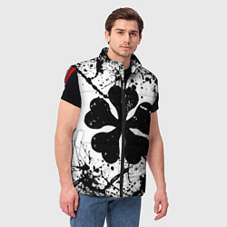 Мужской жилет Черный клевер,, цвет: 3D-красный — фото 2