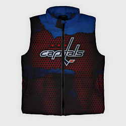 Мужской жилет WASHINGTON CAPITALS, цвет: 3D-черный