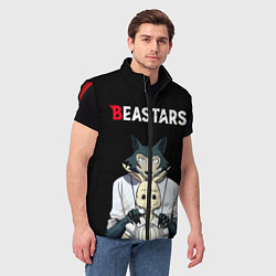 Мужской жилет Beastars Выдающиеся звери, цвет: 3D-красный — фото 2
