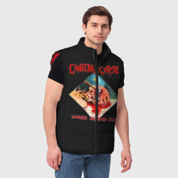 Мужской жилет Cannibal Corpse, цвет: 3D-красный — фото 2