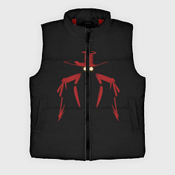Мужской жилет Alucard, цвет: 3D-красный