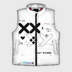 Мужской жилет Desert Eagle: Printstream White, цвет: 3D-красный