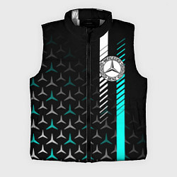 Мужской жилет МЕРСЕДЕС AQUA BLACK GRADIENT