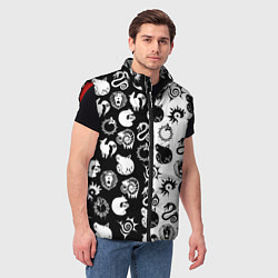 Мужской жилет ЭМБЛЕМЫ МАГИЧЕСКАЯ БИТВА JK, цвет: 3D-красный — фото 2