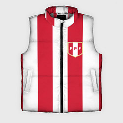 Мужской жилет Сборная Перу, цвет: 3D-светло-серый