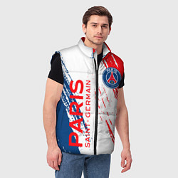 Мужской жилет ФК ПСЖ FC PSG PARIS SG, цвет: 3D-черный — фото 2