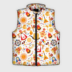 Мужской жилет Славянская символика