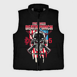 Мужской жилет 5FDP Five Finger Death Punch, цвет: 3D-светло-серый