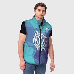 Мужской жилет VOLKSWAGEN, цвет: 3D-черный — фото 2