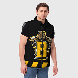 Мужской жилет BOSTON BRUINS, цвет: 3D-светло-серый — фото 2