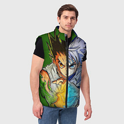 Мужской жилет Киллуа золдик и Гон хантер, цвет: 3D-черный — фото 2