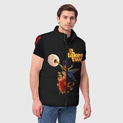 Мужской жилет It Takes Two Dandelion, цвет: 3D-красный — фото 2