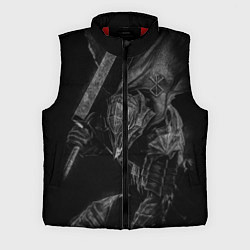 Мужской жилет БЕРСЕРК черно - белый