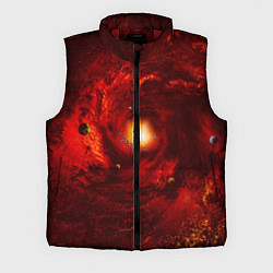Мужской жилет КОСМИЧЕСКИЙ ВИХРЬ, цвет: 3D-красный