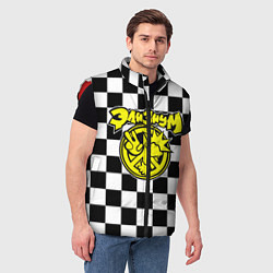 Мужской жилет Элизиум рок группа клетка, цвет: 3D-красный — фото 2