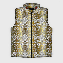 Мужской жилет Versace gold & white