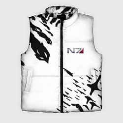 Мужской жилет MASS EFFECT ПОСЛЕДНИЙ БОЙ БЕЛ, цвет: 3D-черный