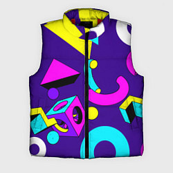 Мужской жилет Геометрические фигуры, цвет: 3D-красный