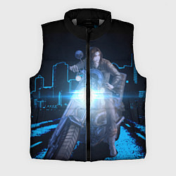 Мужской жилет Баджи На Байке, цвет: 3D-светло-серый