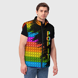 Мужской жилет ИГРУШКА POP it ПОП-ИТ, цвет: 3D-красный — фото 2