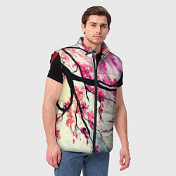 Мужской жилет ОДИН ДЕНЬ В ЯПОНИИ, цвет: 3D-красный — фото 2