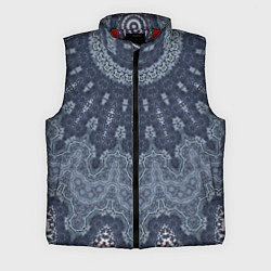 Мужской жилет Серый восточный орнамент мандала