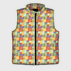 Мужской жилет Музыкальные Ноты