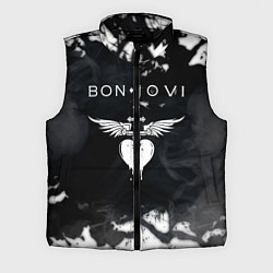 Мужской жилет BON JOVI БОН ДЖОВИ, цвет: 3D-черный