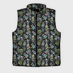 Мужской жилет Мертвецы, цвет: 3D-черный