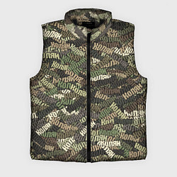 Мужской жилет Именной камуфляж Колян