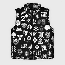 Мужской жилет DESTINY 2 PATTERN GAME LOGO ДЕСТИНИ 2 ПАТТЕРН СИМВ