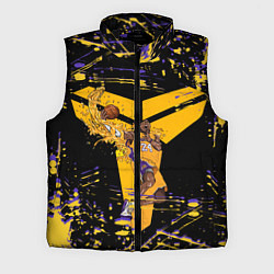 Мужской жилет Los angeles lakers NBA, цвет: 3D-черный