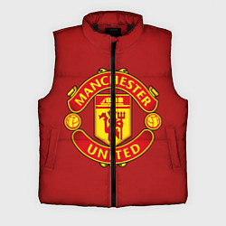 Мужской жилет Manchester United F C, цвет: 3D-черный