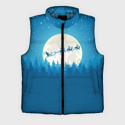 Мужской жилет Санта с Оленями