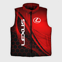 Мужской жилет LEXUS RED GEOMETRY ЛЕКСУС