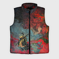 Мужской жилет Sekiro Самурай против дракона