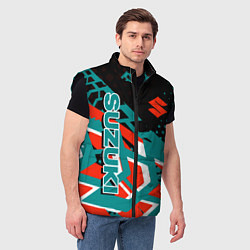 Мужской жилет Suzuki Судзуки, цвет: 3D-черный — фото 2