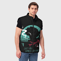 Мужской жилет Ковбой Бибоп, цвет: 3D-черный — фото 2