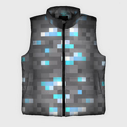 Мужской жилет АЛМАЗНАЯ РУДА DIAMOND ORE MINCRAFT