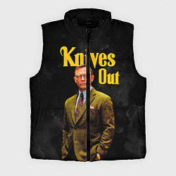 Мужской жилет Достать ножи Knives Out, цвет: 3D-черный