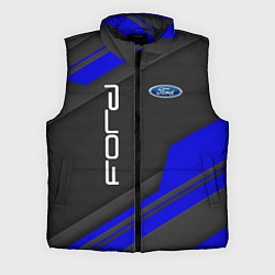 Мужской жилет Ford Форд авто, цвет: 3D-черный